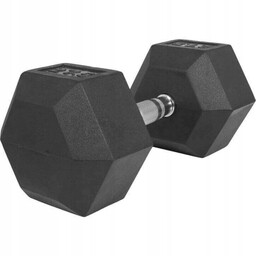 Hantle powlekane/gumowane stałe Gorilla Sports 1x 27,5 kg