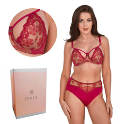 Biustonosz balkonetka z haftem Soft Kinga 003 miękki