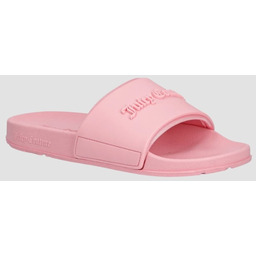 JUICY COUTURE Jasno-różowe klapki damskie Embossed Slider