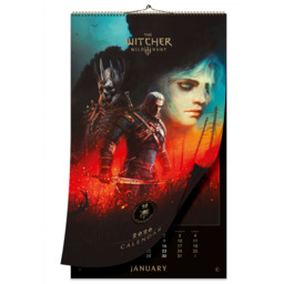 Kalendarz Wiedźmin - The Witcher 3: Wild Hunt
