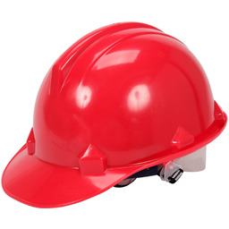 Vorel KASK OCHRONNY CZERWONY HDPE