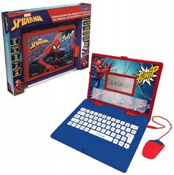 Edukacyjny laptop dwujęzyczny Marvel Spider-man LexibookANGIELSKI/FRANCUSKI