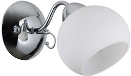 LAMPA ścienna MASSERI WL-6895-1 Italux szklana OPRAWA klasyczny