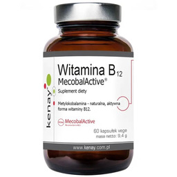 Kenay Witamina B12 MecobalActive 60vegcaps