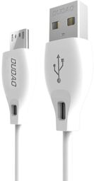 Dudao Kabel micro USB 2.1A 1m biały L4M