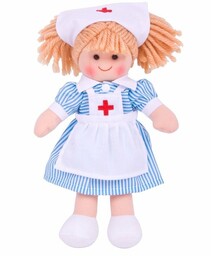 Lalka dla dzieci Siostra Niki BJD011-Bigjigs Toys, zabawki