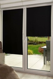 K-home Roleta zaciemniająca, czarna, 85 x 150 cm