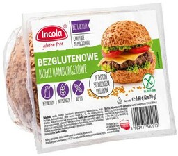 BUŁKI HAMBURGEROWE BEZGLUTENOWE Z SIEMIENIEM LNIANYM 140 G