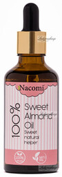 Nacomi - Sweet Almond Oil - 100% naturalny