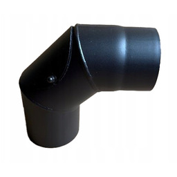 Kolano Spalinowe stałe z wyczystką 100/90 Art-metal 2mm