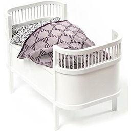 Smallstuff - Łóżko dla lalek Rosaline - białe