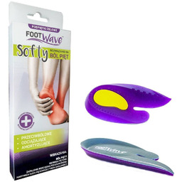 Wkładki podpiętki FootWave SOFTY na ból pięty