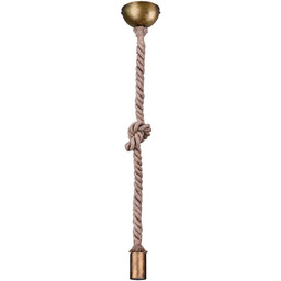 Lampa loft wisząca vintage lina ROPE 310100104 -