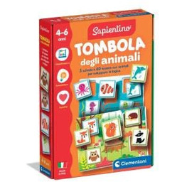 Clementoni Sapientino Pułapka dla zwierząt, gra edukacyjna 4-6