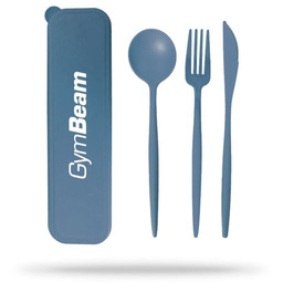 GymBeam Zestaw sztućców 2GO Blue