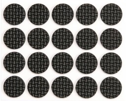 Vorel Podkładki antypoślizgowe 20 mm czarne 74818