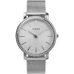 Zegarek Timex City TW2V52400 Srebrny