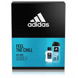 Adidas, Ice Dive Man, Zestaw Kosmetyków, 2 Szt.