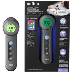 Braun BNT 400, termometr bezdotykowy do czoła 5w1