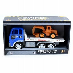 Laweta Z Koparką Ciężarówka Auto Różne Kolory