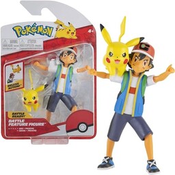 Pokemon Figurka 11 cm Ash & Pikachu -