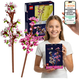 LEGO KWIATY WIŚNI 40725 Botanicals Kwiaty LEGO Bukiet