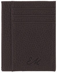 Etui Skórzane Ciemne Brązowe na Karty, CARD HOLDER,