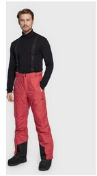 4F Spodnie narciarskie H4Z22-SPMN001 Czerwony Regular Fit