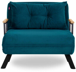 Fotel Sando Single Petrol Green, naftowy