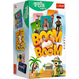 Boom Boom, Rodzina Treflików, gra planszowa,Trefl