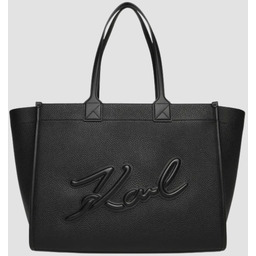 KARL LAGERFELD Czarna shopperka Skuare Tote