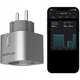 EcoFlow Smart Plug Gniazdko WiFi do PowerStream Zdalne