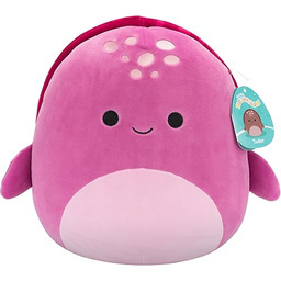 Squishmallows Oryginalny 30 cm - Bordowy Żółw Tudor