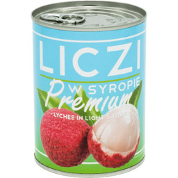 Owoce lychee, liczi w syropie 565g - Asia