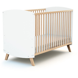 AT4 - Łóżeczko dziecięce drewniane 60 x 120