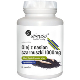 Olej z nasion czarnuszki 2% 1000mg suplement diety