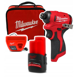 Milwaukee M12 BLIDRC-251B Kompaktowa zakrętarka udarowa 1/4" Hex