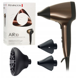 Suszarka do włosów Remington D7777 Air3D Jonizacja 1800W