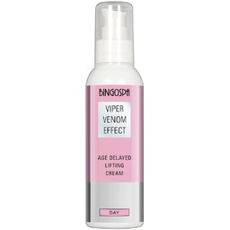 BINGOSPA, Opóźniający efekty starzenia krem liftingujący z jadem