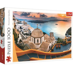 TREFL Puzzle Bajkowe Santorini 10445 (1000 elementów) Zyskaj