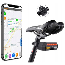Lampka Rowerowa Ukryty Lokalizator Gps Tracker