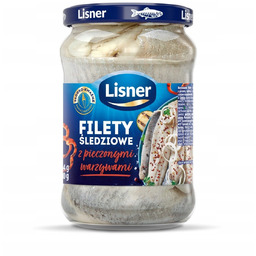Śledź w oleju z cebulą Lisner XXL 150