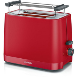 Bosch TAT3M124 toster 2 kaw. 950 W Czerwony