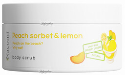 Nacomi - Peach Sorbet & Lemon Body Scrub