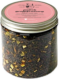 Herbata czerwona puErh GREJPFRUTOWY najlepsza sypana 190g skórka