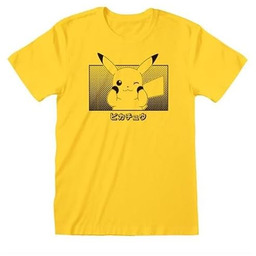 Pokémon Koszulka z krótkim rękawem Unisex Pikachu Katakana