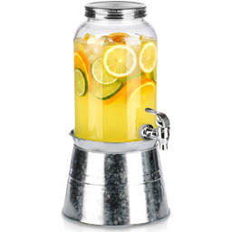 Słój do napojów z kranikiem i stojakiem 3,2