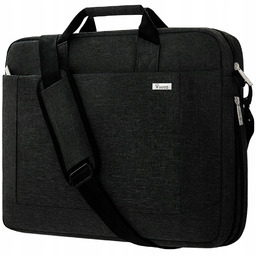 Voova Torba Na Laptop 17 Cal Wodoodporna Czarna