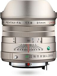 HD PENTAX-FA 31 mm F1,8 ograniczona srebrna soczewka