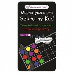 Sekretny kod - magnetyczna gra podróżna